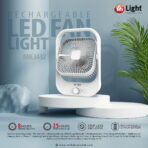 Mr.Light Fan with LED Light MR 3432 - Image 5