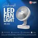 Mr.Light Fan with LED Light MR 3433 - Image 4