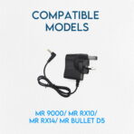 Mr.Light 7.5V 500mA DC Charger Adapter with 4.0x1.7mm Plug – Compatible with 5D Battery Devices - Image 4