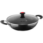 Mr.Light 3mm Kadai 26cm with Glass Lid IB