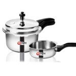 Mr.Light MR5320 3L Stainless Steel Pressure Cooker with Bonus Pan
