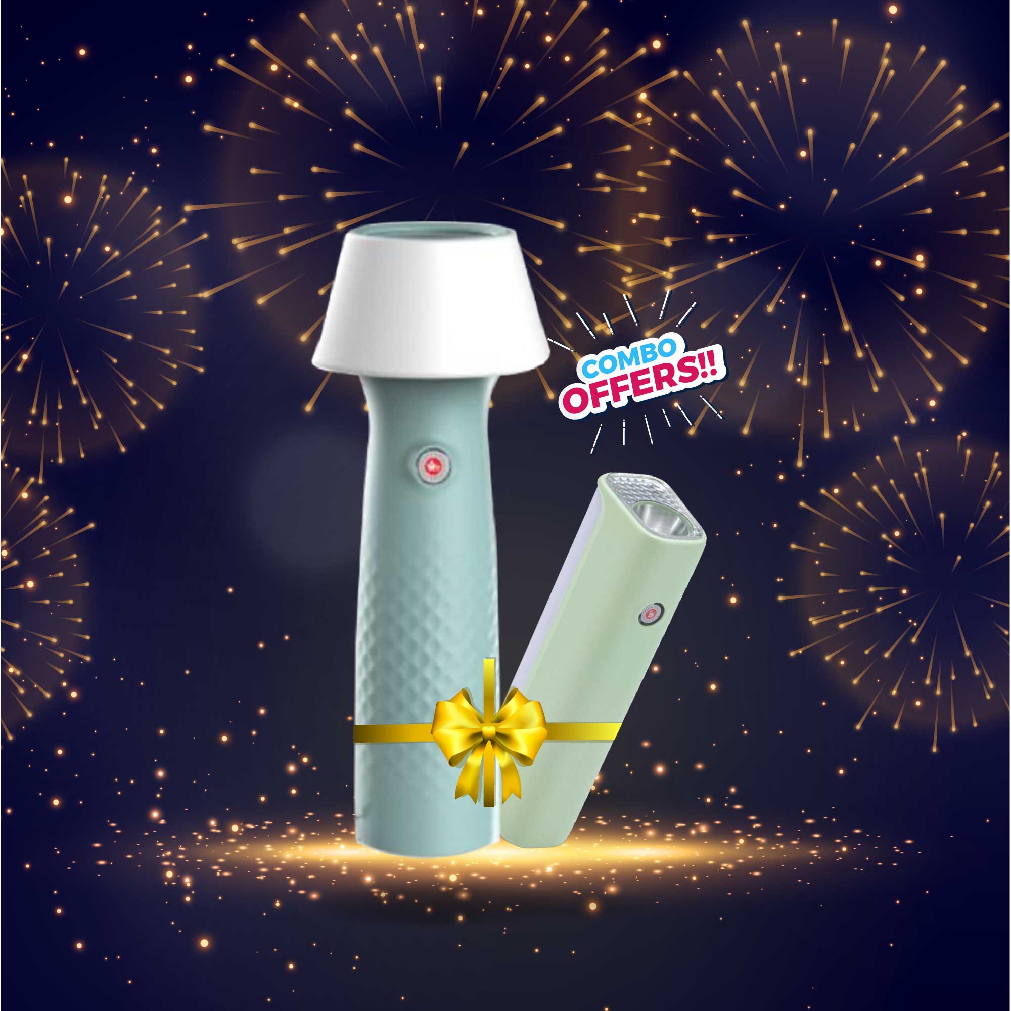 TORCH-COMPO-new-year Mr.Light Power Duo: Lantern + Emergency Flashlight Combo- GD47 - Image 1